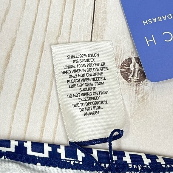 Beach by Melissa Odabash (Navy Base) Bikini Bottom Size Small Women - Picture 6 of 8